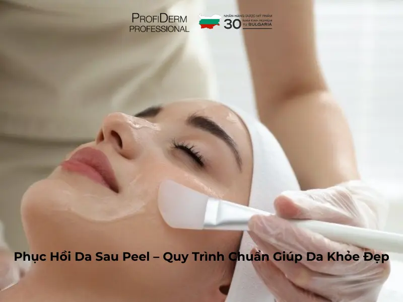 phục hồi da sau peel phục hồi da sau peel
