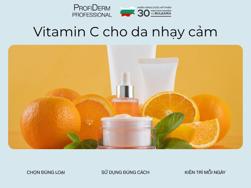 da nhạy cảm có nên dùng vitamin c da nhạy cảm có nên dùng vitamin c