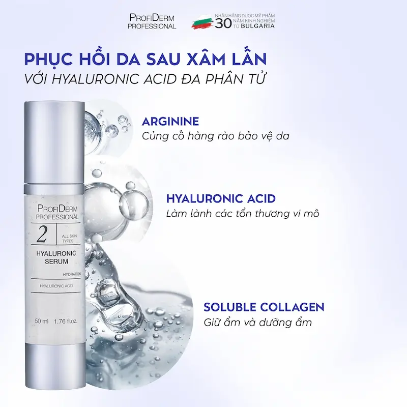 Các loại serum phục hồi da sau peel từ Profiderm Việt Nam Các loại serum phục hồi da sau peel từ Profiderm Việt Nam