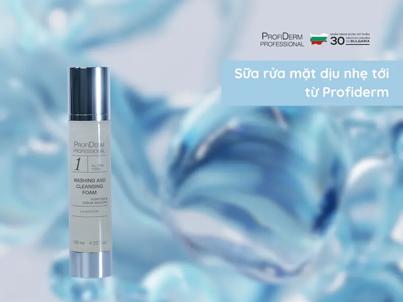 Washing & Cleansing Foam - Sữa Rửa Mặt Kiềm Dầu Cân Bằng Khuẩn Washing & Cleansing Foam - Sữa Rửa Mặt Kiềm Dầu Cân Bằng Khuẩn