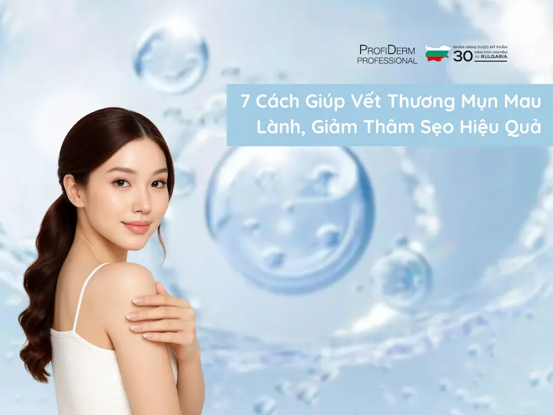 làm sao để vết thương mụn mau lành làm sao để vết thương mụn mau lành