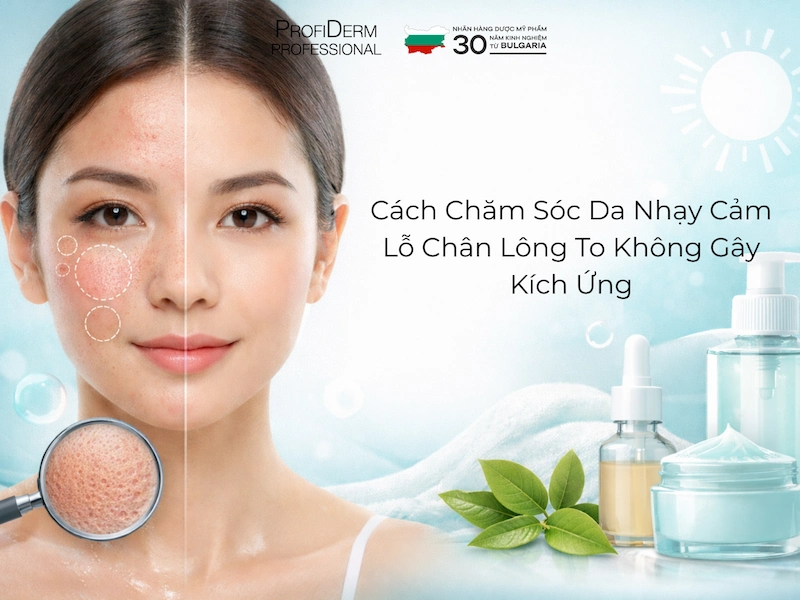 cách chăm sóc da nhạy cảm lỗ chân lông to cách chăm sóc da nhạy cảm lỗ chân lông to