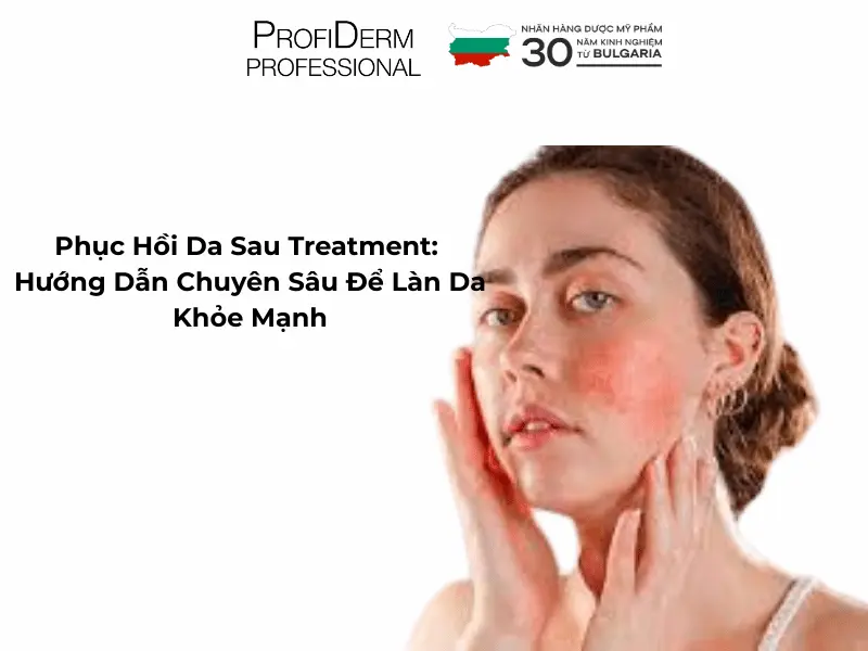 phục hồi da sau treatment phục hồi da sau treatment