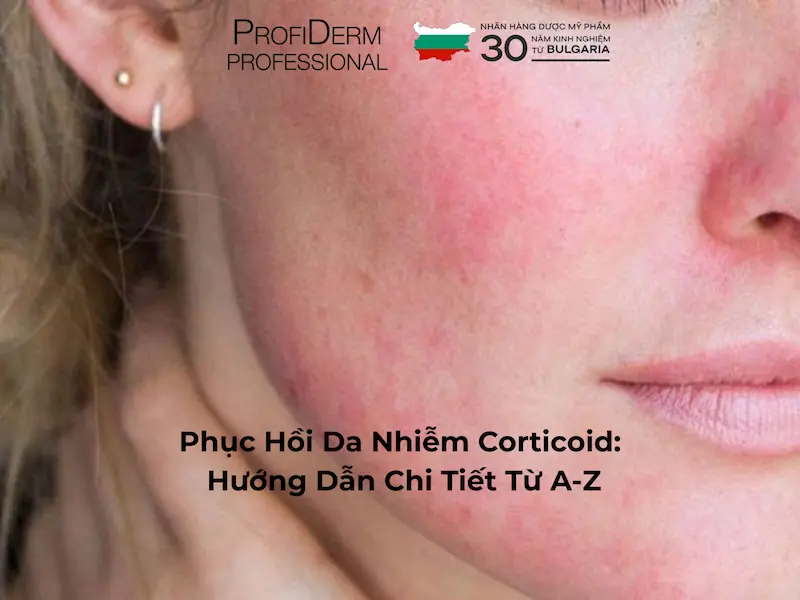 phục hồi da nhiễm corticoid phục hồi da nhiễm corticoid