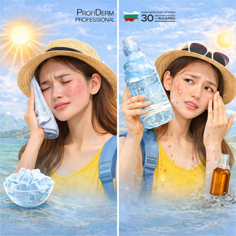 Cách xử lý nhanh các tình trạng kích ứng da khi đi du lịch Cách xử lý nhanh các tình trạng kích ứng da khi đi du lịch