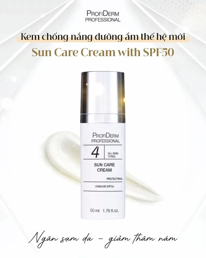Suncare Cream ngăn sạm da - giảm thâm nám Suncare Cream ngăn sạm da - giảm thâm nám