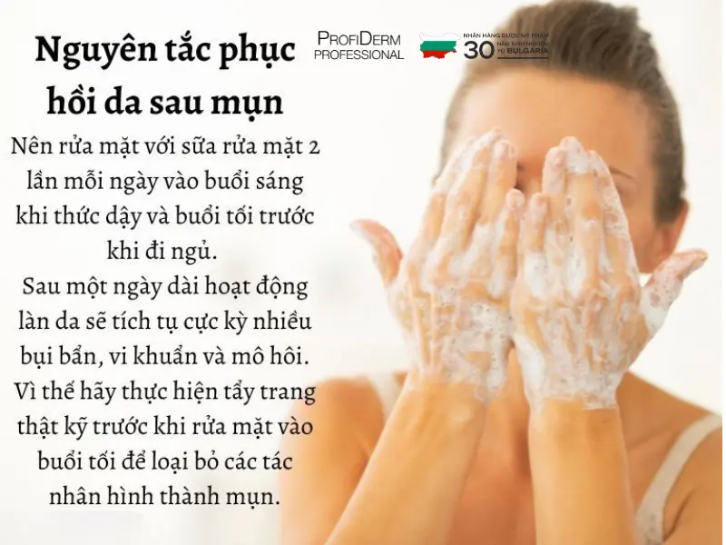 phục hồi da sau nặn mụn phục hồi da sau nặn mụn