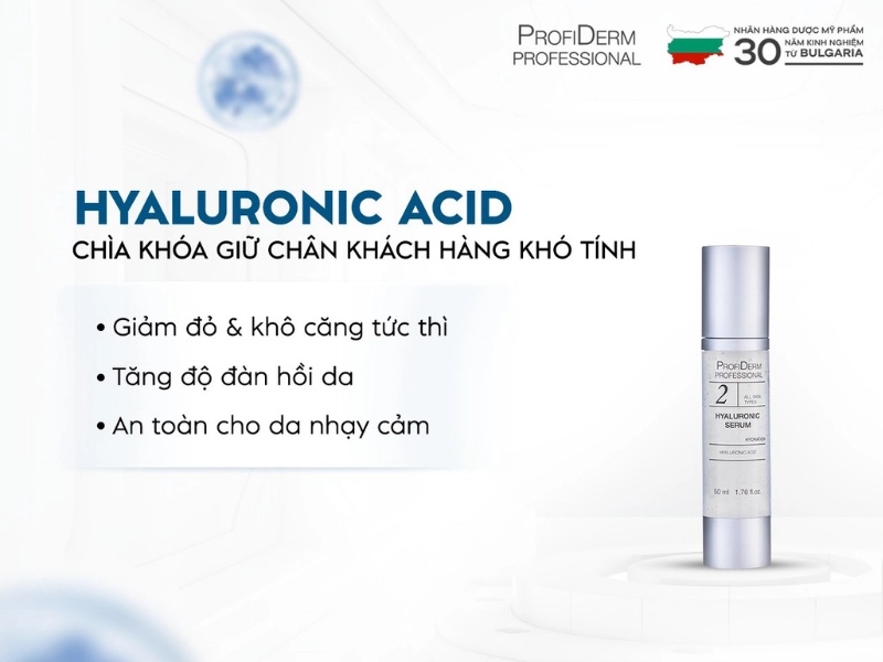Top 3 Serum Dưỡng Ẩm Da Khô Nhạy Cảm Từ Profiderm
