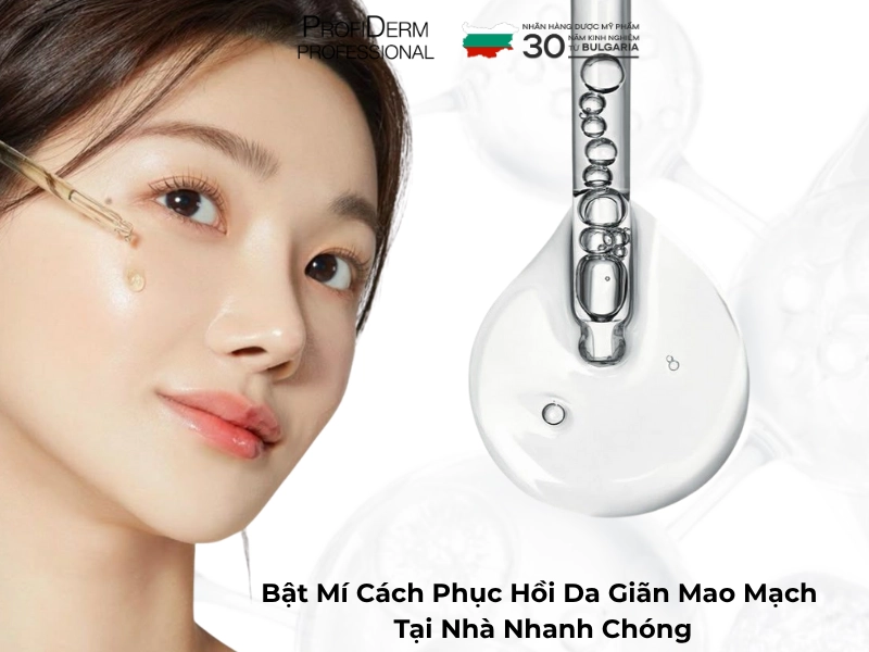 phục hồi da bị giãn mao mạch phục hồi da bị giãn mao mạch