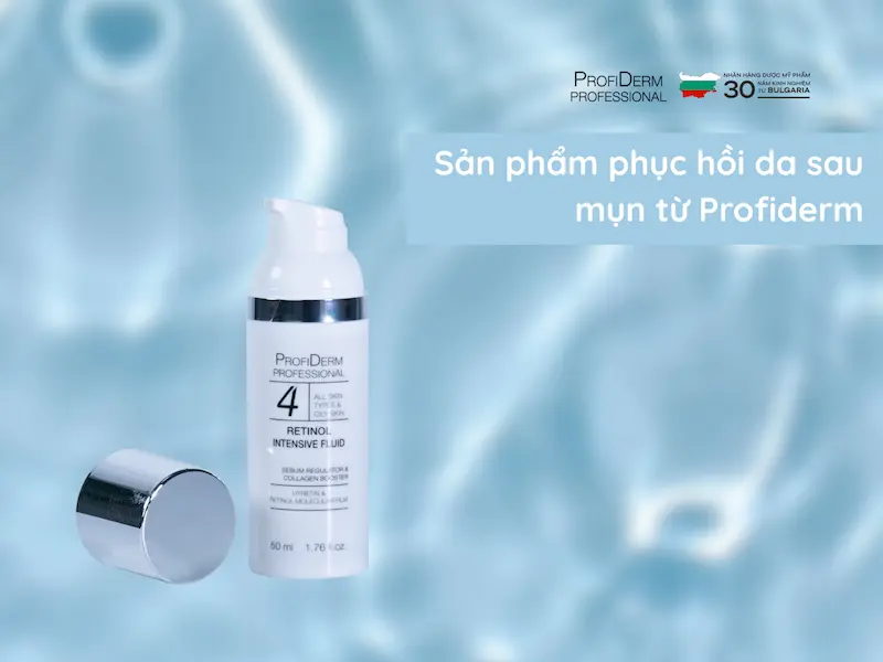 Sản phẩm phục hồi da sau mụn từ Profiderm Sản phẩm phục hồi da sau mụn từ Profiderm