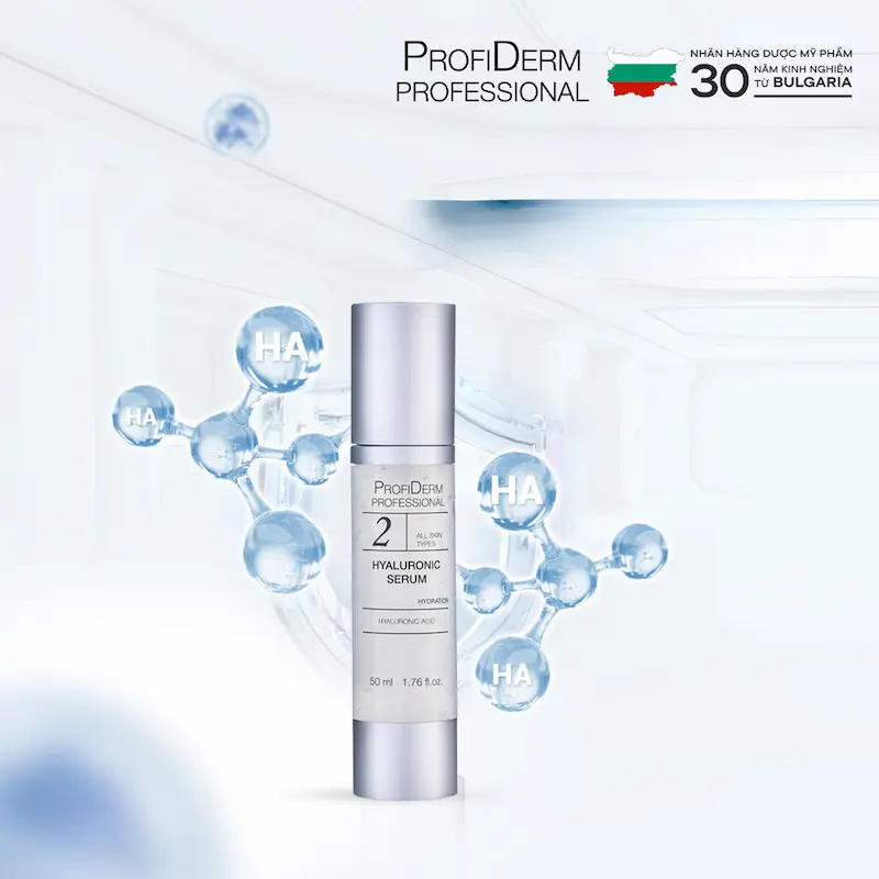 Hyaluronic Serum - Huyết thanh cô đặc với 4 loại HA đa phân tử Hyaluronic Serum - Huyết thanh cô đặc với 4 loại HA đa phân tử