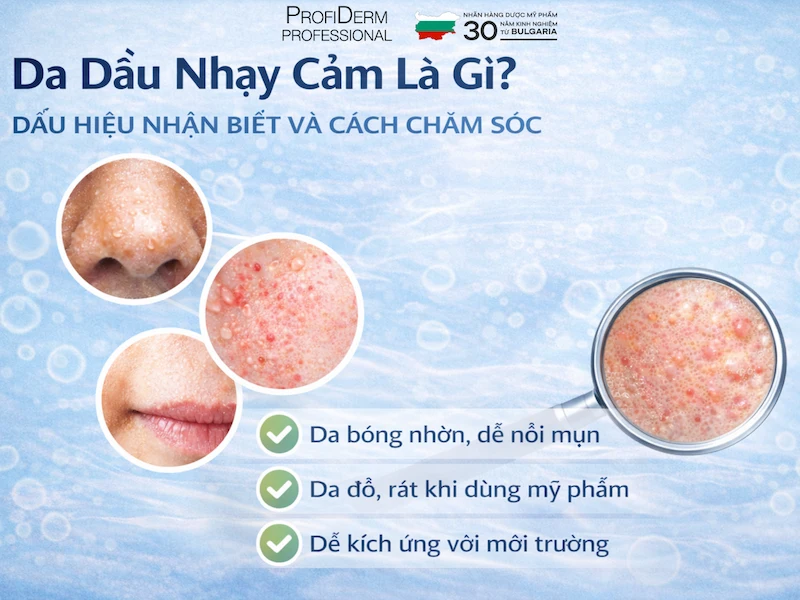da dầu nhạy cảm da dầu nhạy cảm