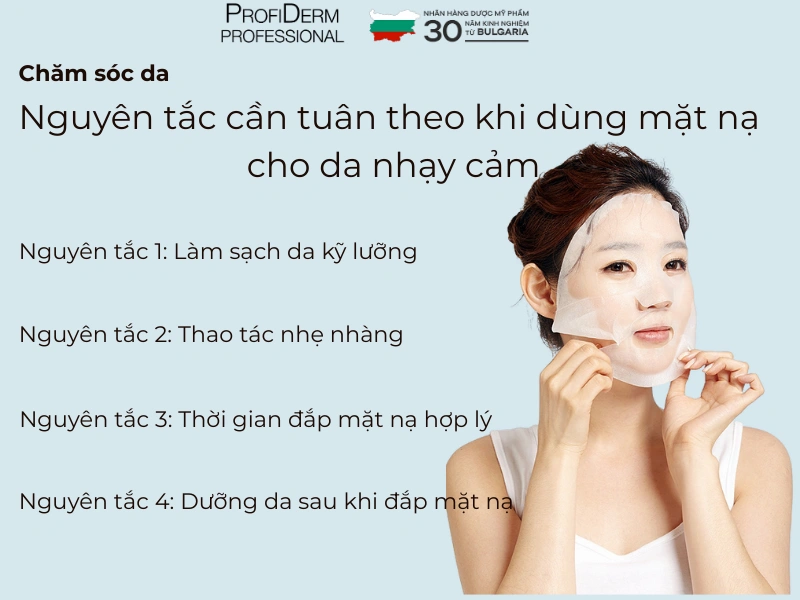 da mỏng nhạy cảm nên đắp mặt nạ gì da mỏng nhạy cảm nên đắp mặt nạ gì