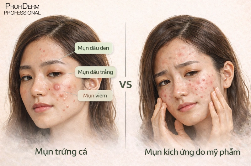 da nhạy cảm hay nổi mụn da nhạy cảm hay nổi mụn