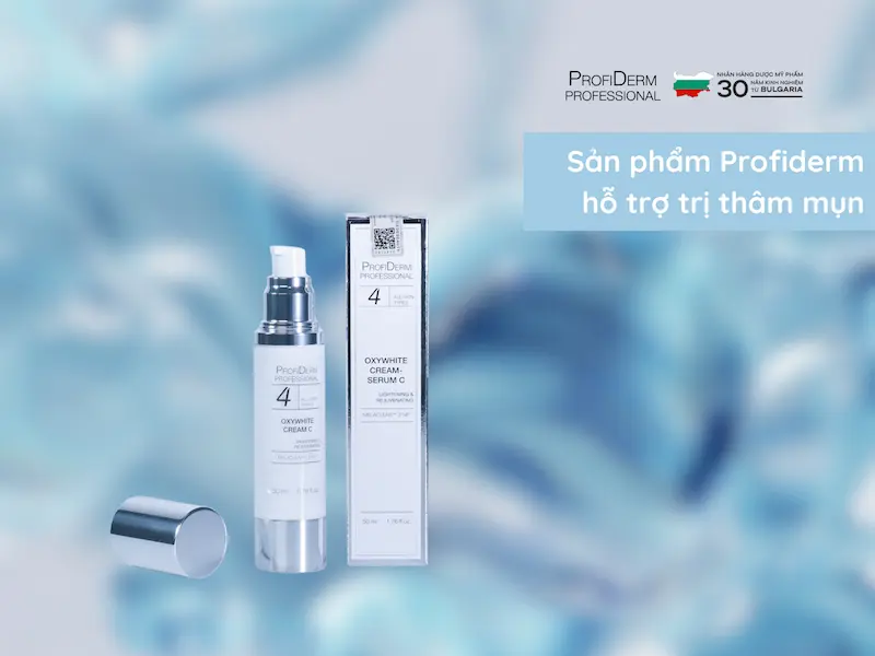 Sản phẩm Profiderm hỗ trợ trị thâm mụn Sản phẩm Profiderm hỗ trợ trị thâm mụn