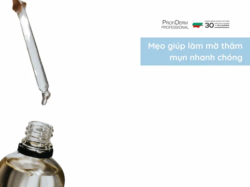 Mẹo giúp làm mờ thâm mụn nhanh chóng Mẹo giúp làm mờ thâm mụn nhanh chóng