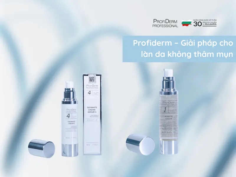 Profiderm Việt Nam – Giải pháp toàn diện cho làn da không thâm mụn Profiderm Việt Nam – Giải pháp toàn diện cho làn da không thâm mụn